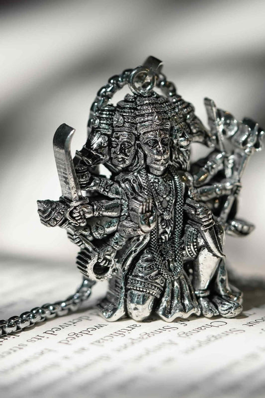 Panchamukhi Hanuman Pendant With Chain